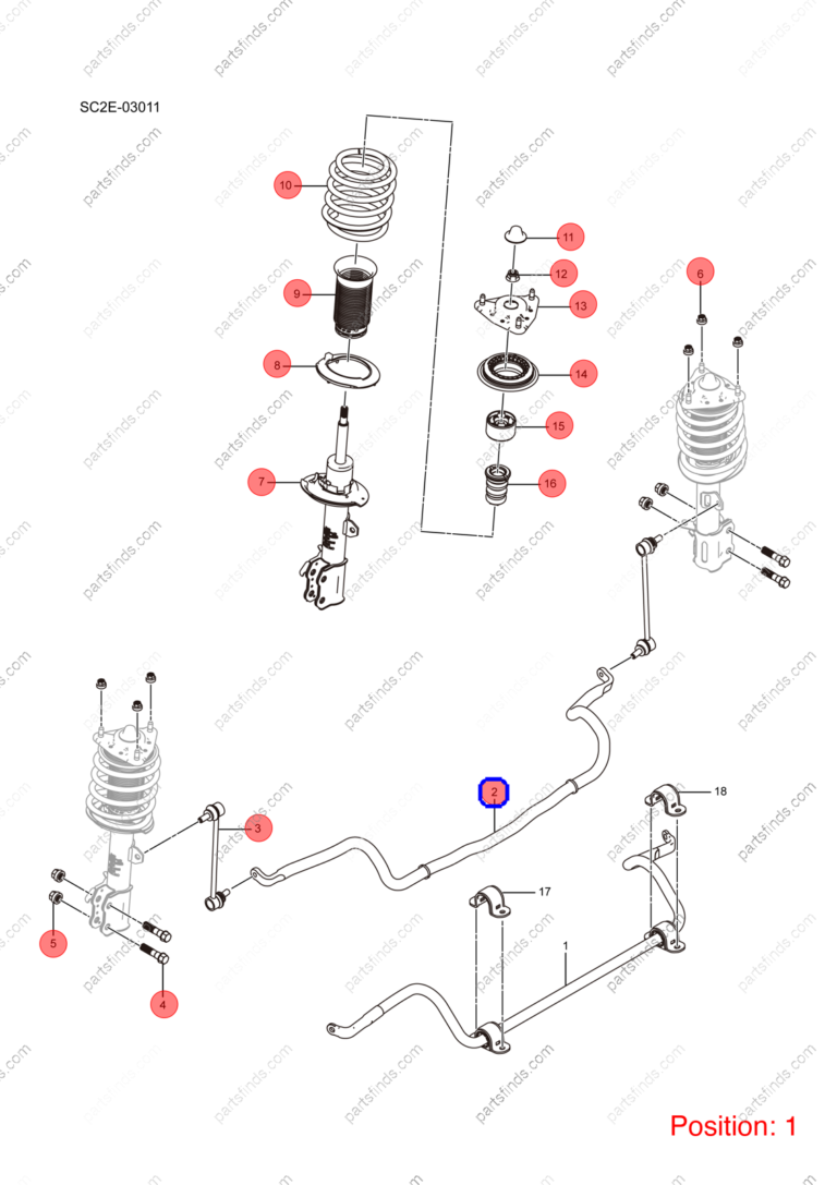 13825750-00|1382575000 | Stabilizer | BYD parts | SC2E-2906010-D2 | SC2E2906010D2 | Atto3 PLUS EV | Yuan PLUS EV | PartsFinds