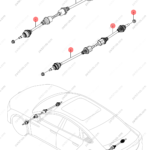 13828729-00|1382872900 | Axle Shaft | BYD parts | HCE-2203020B | HCE2203020B | Han EV | PartsFinds