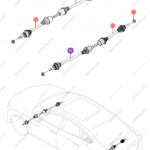 13831333-00|1383133300 | Axle Shaft | BYD parts | HCEEC-2201010 | HCEEC2201010 | Han EV | PartsFinds