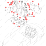 13835311-00|1383531100 | Seat lock mechanism | BYD parts | EKEA-7005680 | EKEA7005680 | Seal EV | PartsFinds