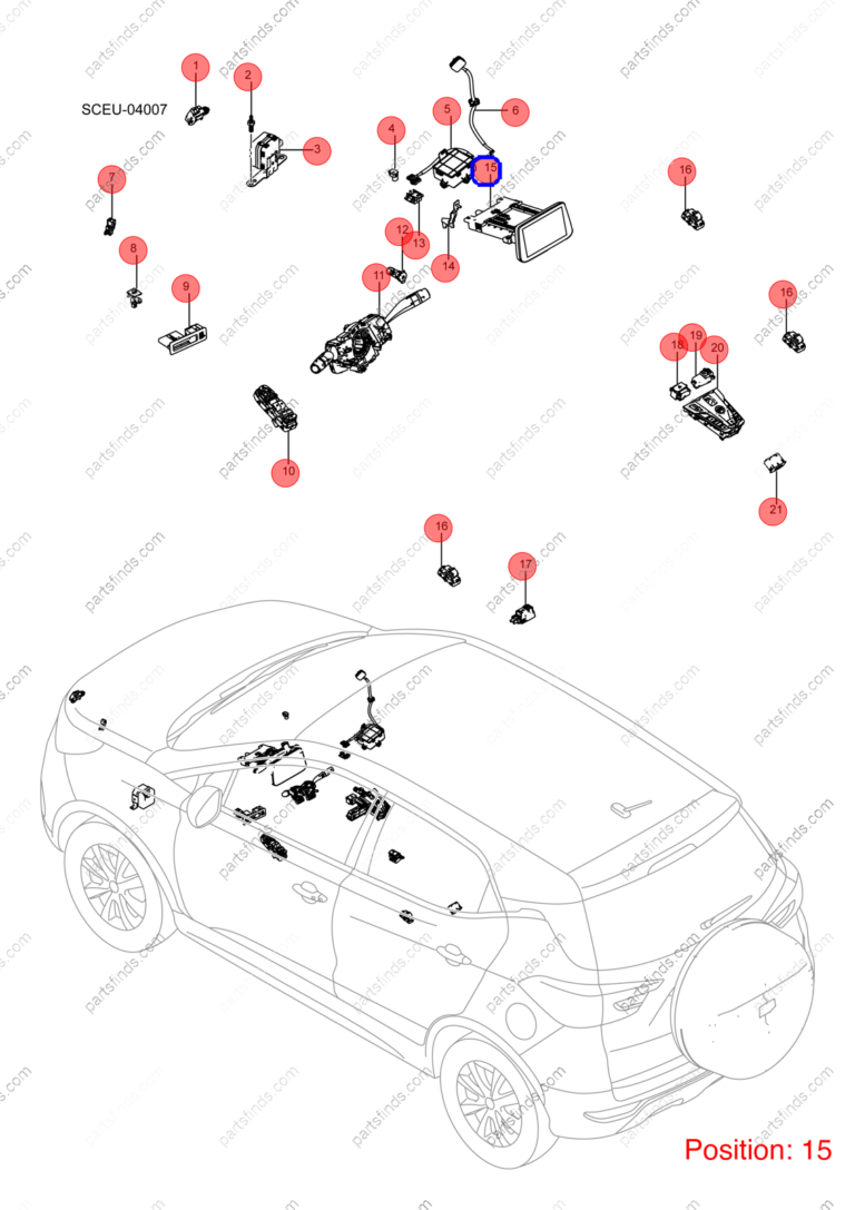 13837248-00|1383724800 | Body Control Module | BYD parts | SCEU-3622100 | SCEU3622100 | Atto3 PRO EV | Yuan PRO EV | PartsFinds