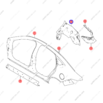 13862437-00|1386243700 | Wheel cover | BYD parts | HA2HF-5401519/70 | HA2HF540151970 | Qin PLUS DM-i | KING DM-i | Chazor DM-i | PartsFinds