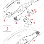 13887753-00|1388775300 | Instrument panel trim | BYD parts | HA2HE-5306150L | HA2HE5306150L | Qin PLUS DM-i | PartsFinds