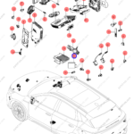 13913422-00|1391342200 | Lane change sensor | BYD parts | SC2E-3603600B | SC2E3603600B | Atto3 PLUS EV | Yuan PLUS EV | PartsFinds
