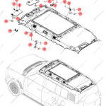 13915281-00|1391528100 | Sun visor | BYD parts | SGHA-8204020A-00ZAN | SGHA8204020A00ZAN | YANGWANG U8 | YANGWANG U8 PHEV | YANGWANG U8 HYBRID | PartsFinds