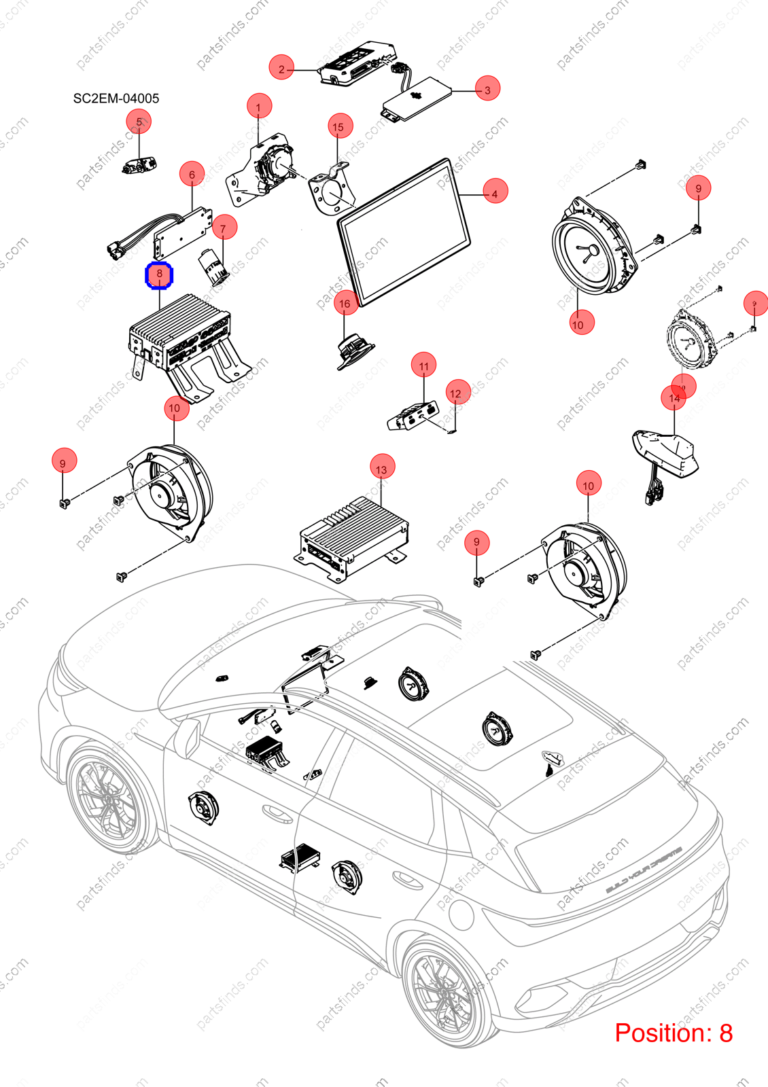 14050683-00|1405068300 | Multimedia computer | BYD parts | SC2EM-7924200HK-F6 | SC2EM7924200HKF6 | Atto3 PLUS EV | Yuan PLUS EV | PartsFinds
