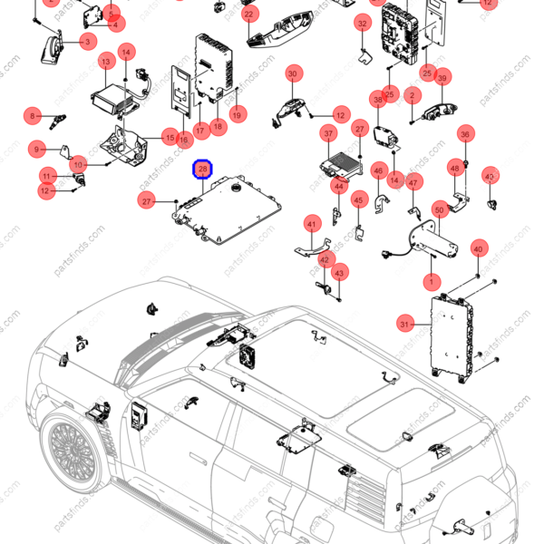 14072074-00|1407207400 | Body Control Module | BYD parts | SGH-3604300A | SGH3604300A | YANGWANG U8 | YANGWANG U8 PHEV | YANGWANG U8 HYBRID | PartsFinds