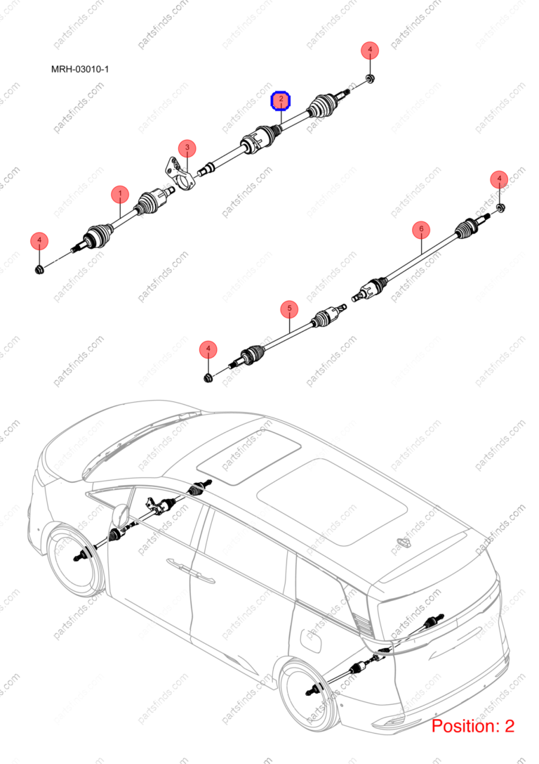 14108129-00|1410812900 | Axle Shaft | BYD parts | MRHB-2203020B | MRHB2203020B | DENZA D9 DM-i | DENZA D9 PHEV | DENZA D9 Hybrid | PartsFinds