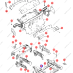 14116239-00|1411623900 | Longitudinal beam bracket | BYD parts | MRHB-5301410/77 | MRHB530141077 | DENZA D9 DM-i | DENZA D9 PHEV | DENZA D9 Hybrid | PartsFinds