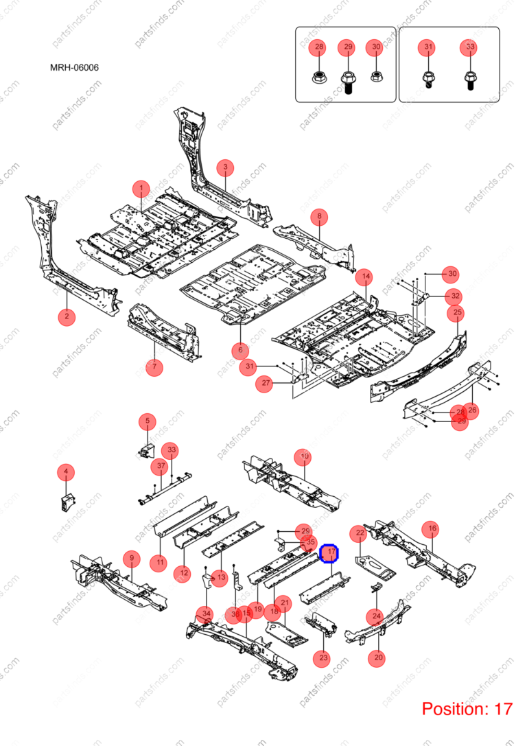 14116256-00|1411625600 | Floor beam | BYD parts | MRHB-5101310/77 | MRHB510131077 | DENZA D9 DM-i | DENZA D9 PHEV | DENZA D9 Hybrid | PartsFinds