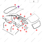 14116918-00|1411691800 | Windshield | BYD parts | HC-5206010W | HC5206010W | Han EV | PartsFinds