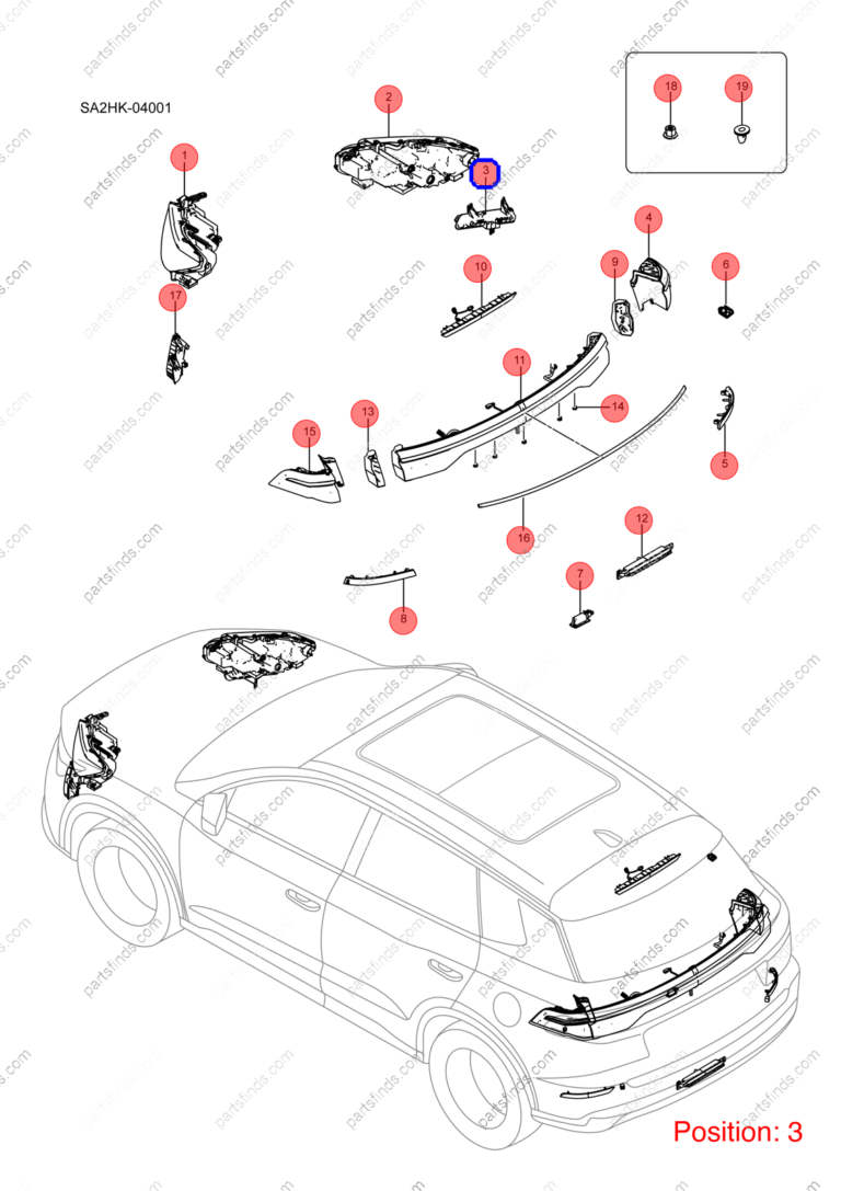 14141786-00|1414178600 | Turn signal light | BYD parts | SA2HP-4142200 | SA2HP4142200 | Song PRO DM-i | PartsFinds