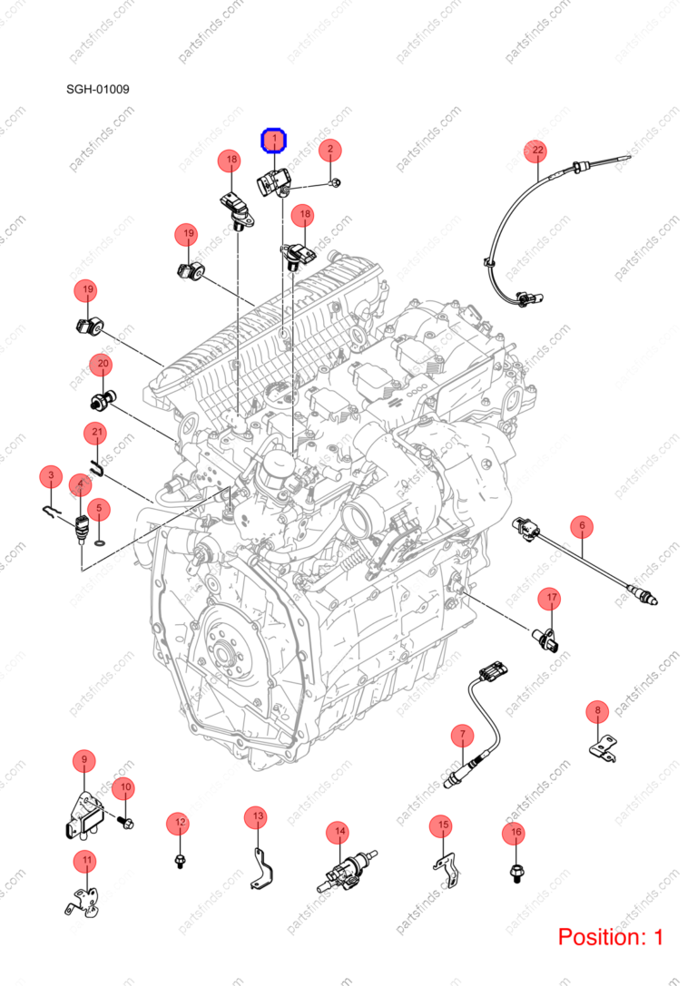 14223759-00|1422375900 | Intake air pressure sensor | BYD parts | 487ZQD-5-3611500 | 487ZQD53611500 | YANGWANG U8 | YANGWANG U8 PHEV | YANGWANG U8 HYBRID | PartsFinds