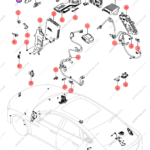 14299941-00|1429994100 | Lane change sensor | BYD parts | HCEM-3604100B | HCEM3604100B | Han EV | PartsFinds