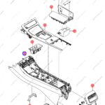 14317068-00|1431706800 | Armrest box | BYD parts | HCEN-5305100-00A7 | HCEN530510000A7 | Han EV | PartsFinds