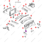 14385122-00|1438512200 | Longitudinal beam bracket | BYD parts | STER-5301419/77 | STER530141977 | Tang EV | PartsFinds