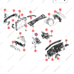 14394222-00|1439422200 | Longitudinal beam bracket | BYD parts | SA3E-5301410/70 | SA3E530141070 | Song PLUS EV | PartsFinds