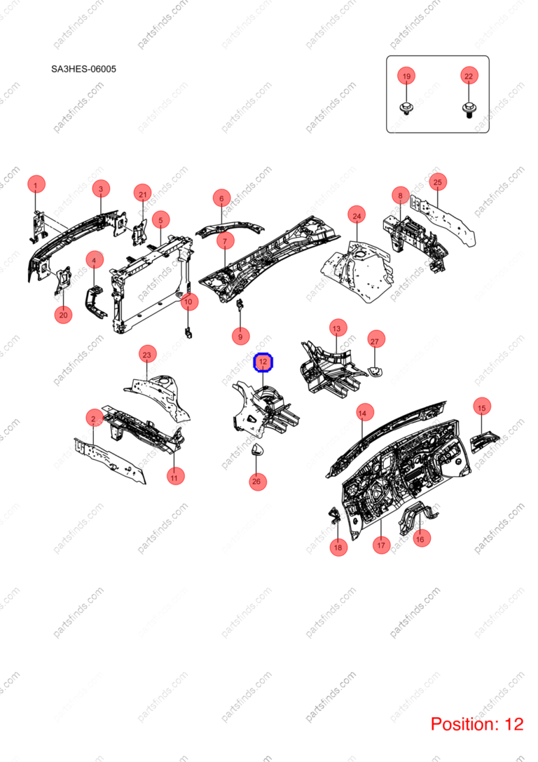 14394222-00|1439422200 | Longitudinal beam bracket | BYD parts | SA3E-5301410/70 | SA3E530141070 | Song PLUS EV | PartsFinds