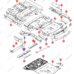 14394226-00|1439422600 | Floor beam | BYD parts | SA3E-5101320/70 | SA3E510132070 | Song PLUS EV | PartsFinds