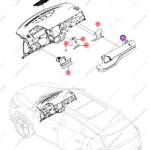 14395270-00|1439527000 | Instrument panel trim | BYD parts | STHA-5306140C-D4A7 | STHA5306140CD4A7 | Tang EV | PartsFinds