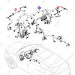14456704-00|1445670400 | Instrument panel wiring harness | BYD parts | STESA-4003110A | STESA4003110A | Tang EV | PartsFinds