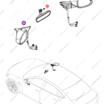 14461591-00|1446159100 | Reverse mirror assembly | BYD parts | EKEB-8202100A | EKEB8202100A | Seal EV | PartsFinds
