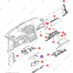 14480972-00|1448097200 | Steering column trim panel | BYD parts | SGHA-5306670-00AA9 | SGHA530667000AA9 | YANGWANG U8 | YANGWANG U8 PHEV | YANGWANG U8 HYBRID | PartsFinds