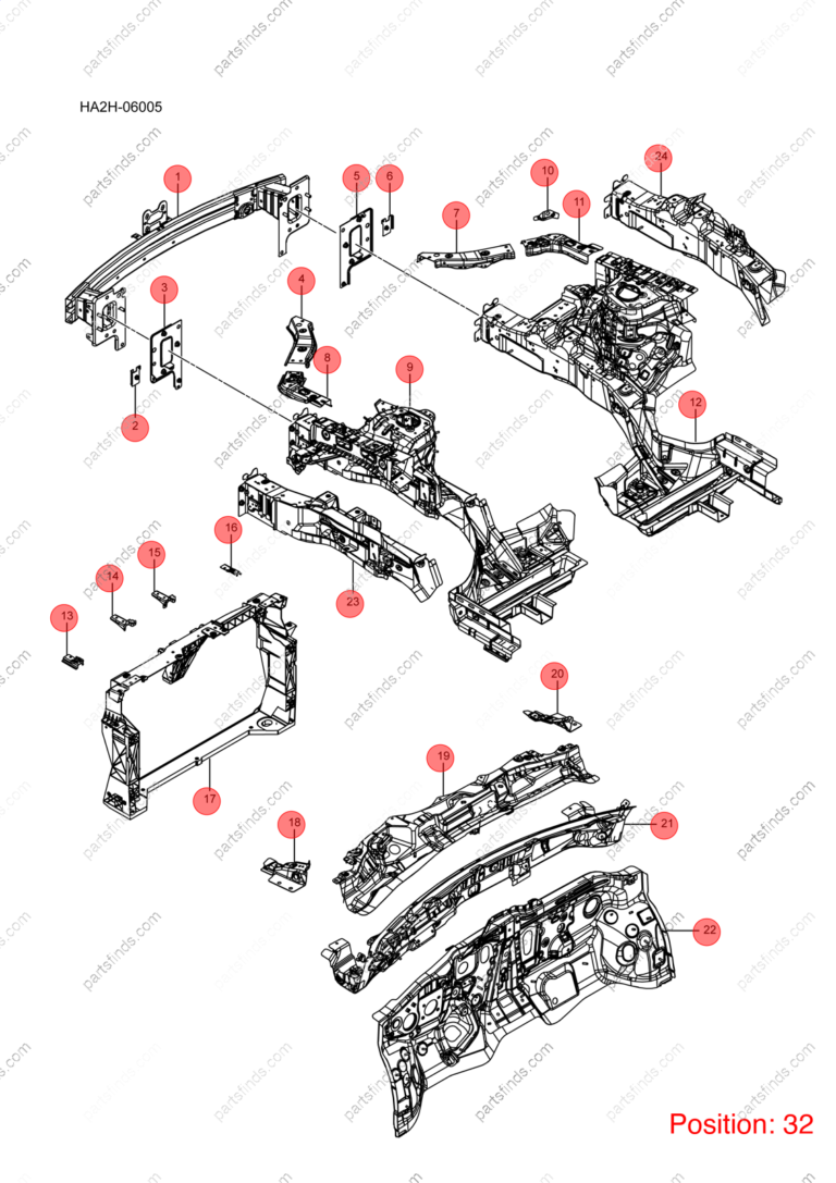 14521438-00|1452143800 | Longitudinal beam bracket | BYD parts | HA2HF-5301410/77 | HA2HF530141077 | Qin PLUS DM-i | KING DM-i | Chazor DM-i | PartsFinds