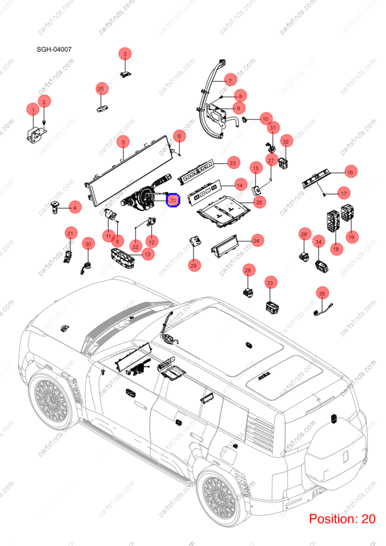 14527716-00|1452771600 | Combination switch | BYD parts | SGE-3774010C-00HCR | SGE3774010C00HCR | YANGWANG U8 | YANGWANG U8 PHEV | YANGWANG U8 HYBRID | PartsFinds