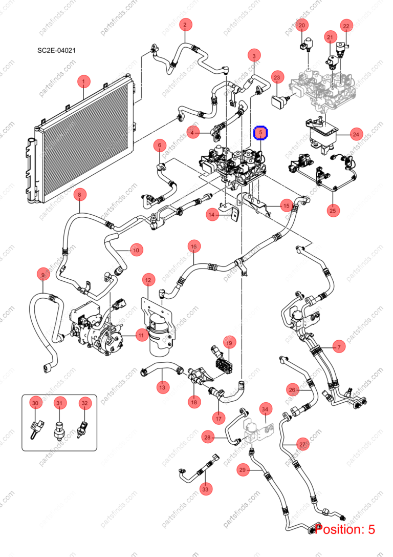 14557183-00|1455718300 | Heat pump assembly | BYD parts | EM2E-8109500Z | EM2E8109500Z | Atto3 PLUS EV | Yuan PLUS EV | Dolphin EV | PartsFinds