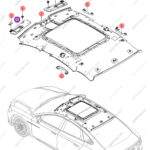 14597256-00|1459725600 | Sun visor | BYD parts | HCEF-8204010-00AAD | HCEF820401000AAD | Han EV | PartsFinds