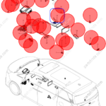 14723782-00|1472378200 | Shift lever trim panel | BYD parts | MREB-1703040H | MREB1703040H | DENZA D9 DM-i | DENZA D9 PHEV | DENZA D9 Hybrid | PartsFinds