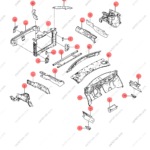 14994175-00|1499417500 | Longitudinal beam bracket | BYD parts | STEK-5301410/77 | STEK530141077 | Tang EV | PartsFinds