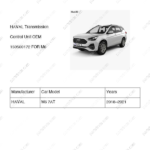150500172|150500172 | Transmission Control Unit | HAVAL parts | | | M6 7AT | PartsFinds
