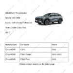 1507311-DF727A43|1507311DF727A43 | Transmission Control Unit | CHANGAN parts | | | CS75 | CS85 Coupe | CS35 Plus | PartsFinds