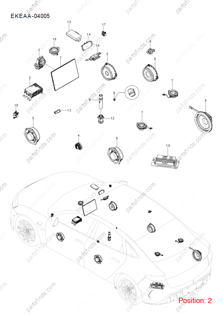 15280802-00|1528080200 | Multimedia computer | BYD parts | EKEAA-7924200D | EKEAA7924200D | Seal EV | PartsFinds