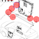 15442430-00|1544243000 | Door panel | BYD parts | MRHF-6102100-00ZAA | MRHF610210000ZAA | DENZA D9 EV | DENZA D9 DM-i | DENZA D9 PHEV | PartsFinds
