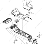 15564541-00|1556454100 | Armrest box | BYD parts | HCEN-5305100-00ZA6 | HCEN530510000ZA6 | Han EV | PartsFinds