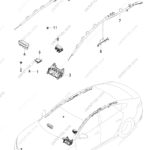 15566276-00|1556627600 | Main airbag | BYD parts | HC-5820100P-00ZA6 | HC5820100P00ZA6 | Han EV | PartsFinds