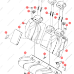 15577940-00|1557794000 | Seat lock mechanism | BYD parts | EKEC-7005680 | EKEC7005680 | Seal EV | PartsFinds