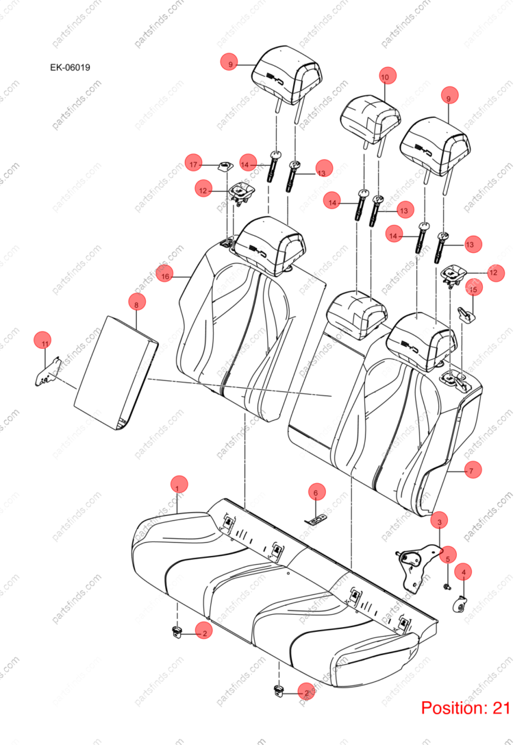 15577940-00|1557794000 | Seat lock mechanism | BYD parts | EKEC-7005680 | EKEC7005680 | Seal EV | PartsFinds