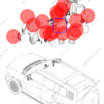 15688437-00|1568843700 | Interior mirror | BYD parts | SGE-8201100-00AA9 | SGE820110000AA9 | YANGWANG U8 | YANGWANG U8 PHEV | YANGWANG U8 HYBRID | PartsFinds