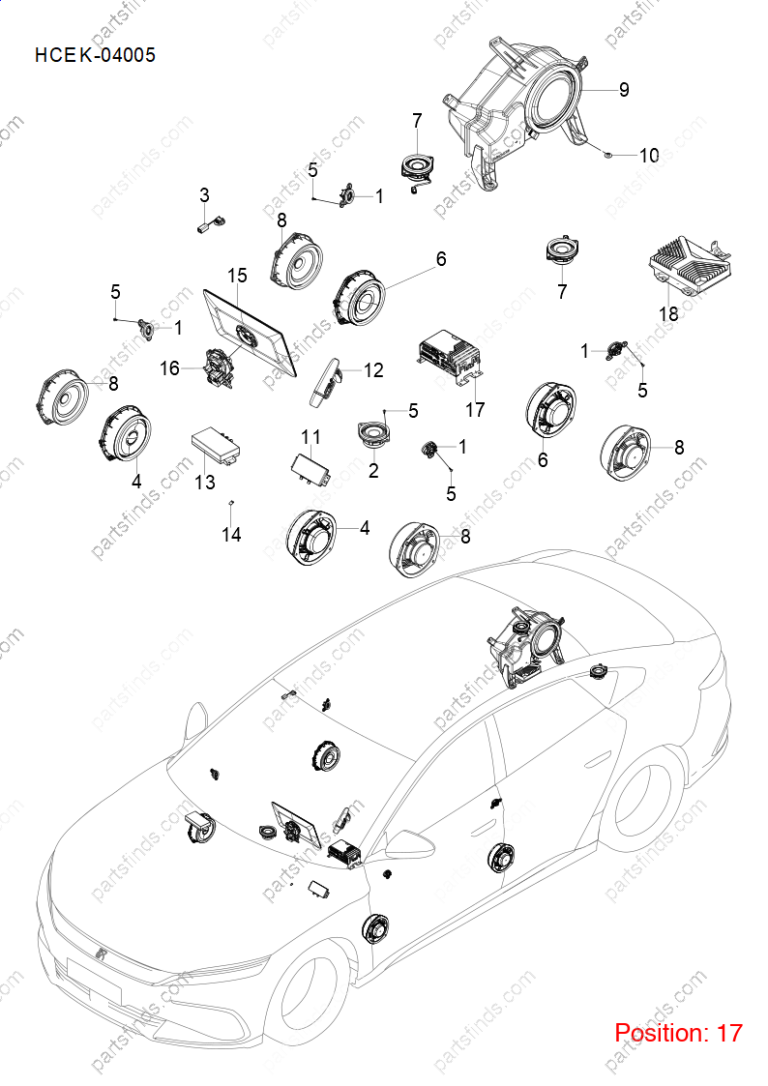 15848596-00|1584859600 | Multimedia computer | BYD parts | HCEMB-7924200EE | HCEMB7924200EE | Han EV | PartsFinds