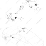 16578368-00|1657836800 | Reverse mirror assembly | BYD parts | EKEA-8202100H | EKEA8202100H | Seal EV | PartsFinds
