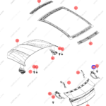 16759108-00|1675910800 | Tailgate hinge | BYD parts | EKEAA-5606119A/77 | EKEAA5606119A77 | Seal EV | PartsFinds