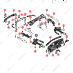 17020016-00|1702001600 | Longitudinal beam bracket | BYD parts | SA3HV-5301410/70 | SA3HV530141070 | Song PLUS DM-i | PartsFinds