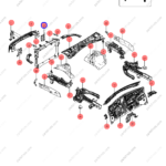 17020044-00|1702004400 | Bumper frame bracket | BYD parts | SA3HV-5301559/70 | SA3HV530155970 | Song PLUS DM-i | PartsFinds