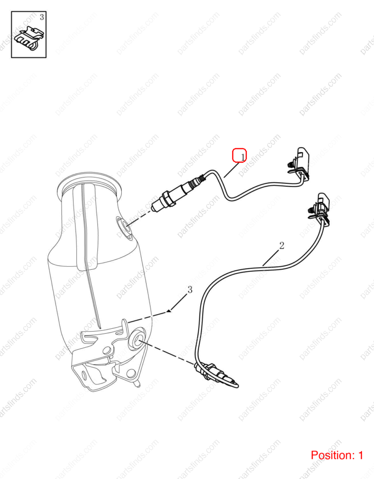 2052007000|2052007000 | Oxygen sensor | GEELY parts | 8888797462 | 8888797462 | Coolray | PartsFinds