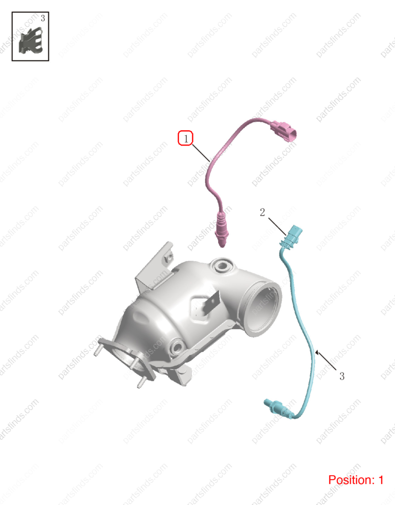 2052509300|2052509300 | Oxygen sensor | GEELY parts | 8890651502 | 8890651502 | Tugella | PartsFinds