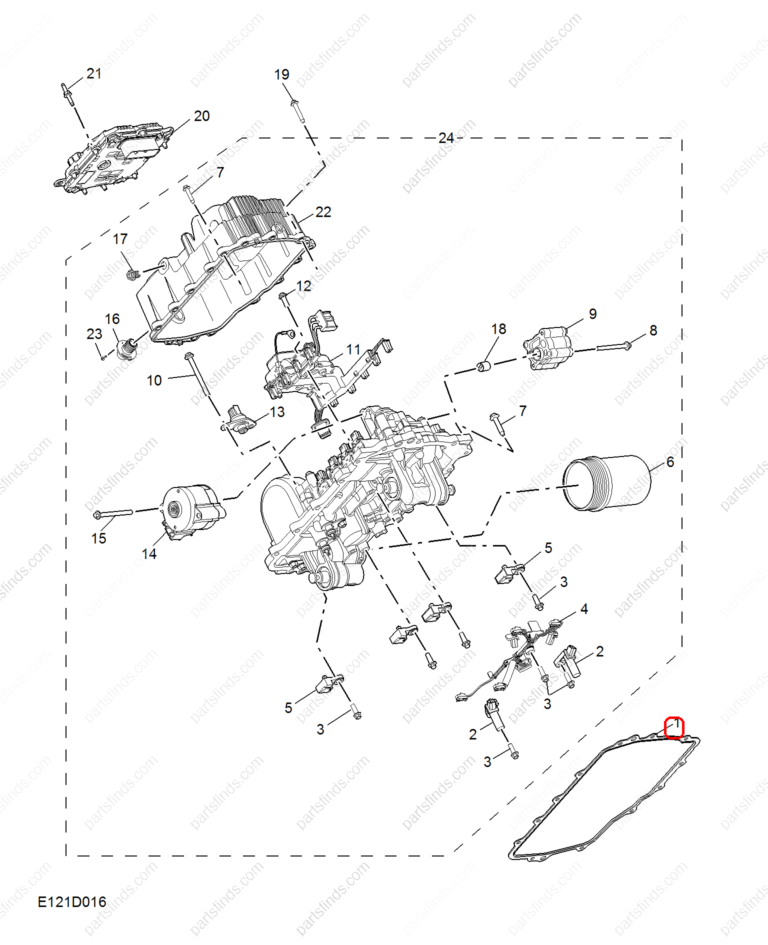24299103|24299103 | Transmission oil pan gasket | MG parts | | | MG GS | RX5 | MG HS | PartsFinds